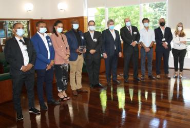 foto de uma entrega do Prémio Abertura